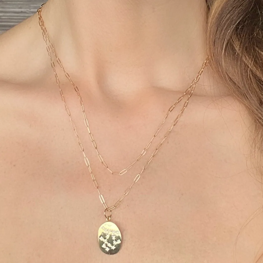 Constellation Layered Necklace Gold-All Signs sold by Amelia Rose Design product image thumbnail 4