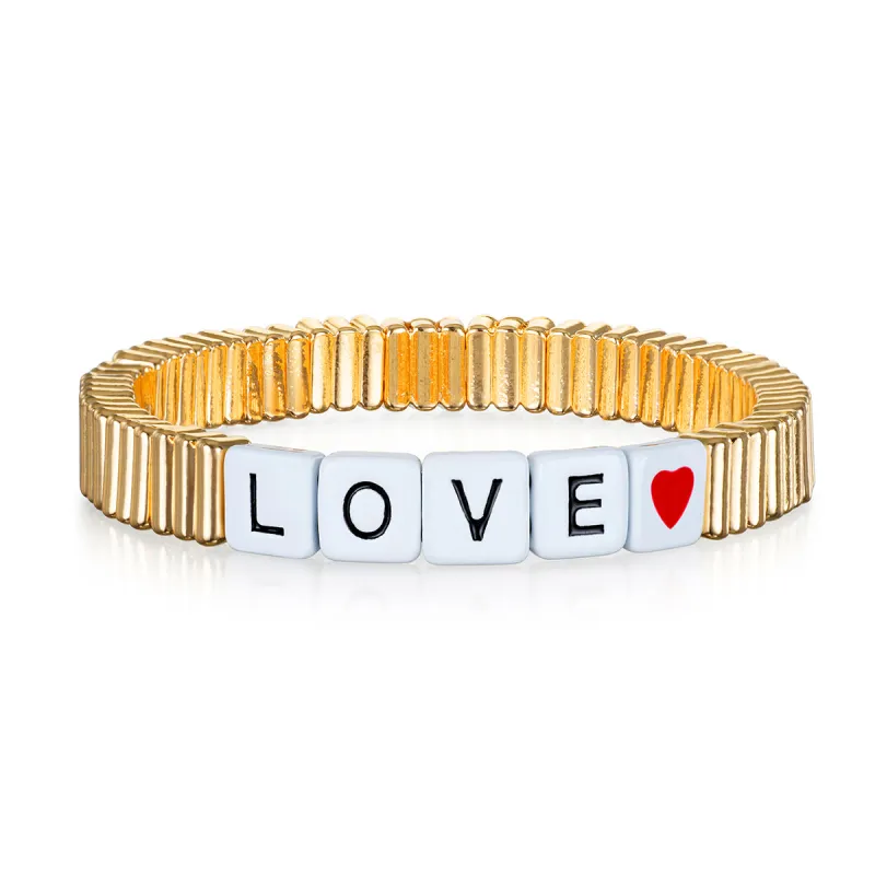 Love Enamel Bracelet sold by Amelia Rose Design