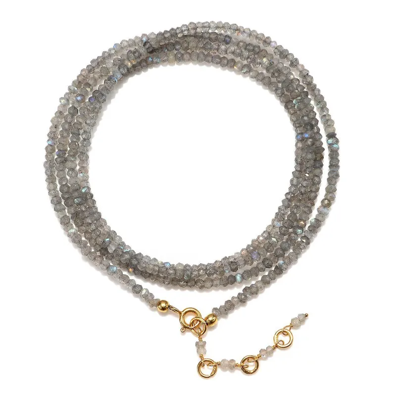 New! Gemstone Wrap-Labradorite sold by Amelia Rose Design