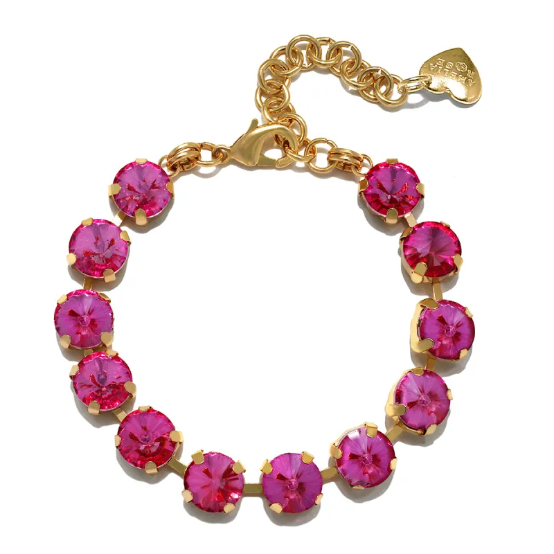 London Solitaire Bracelet-Rose sold by Amelia Rose Design