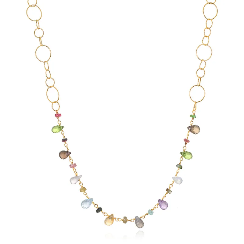 Wildflower Waterfall Necklace sold by Amelia Rose Design