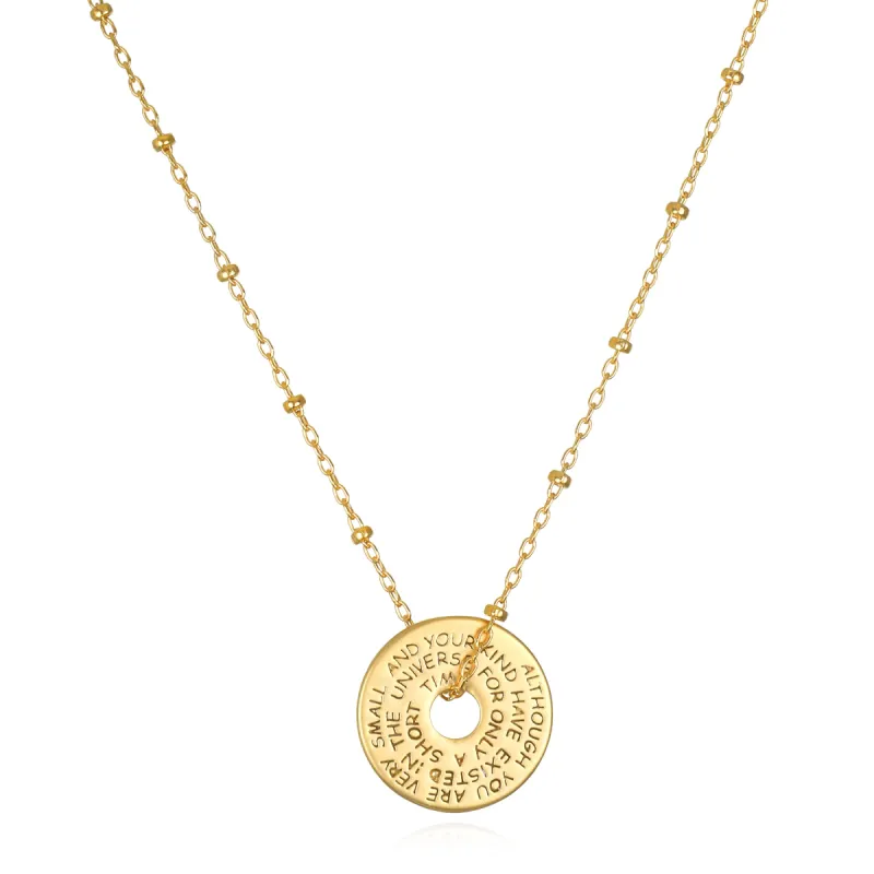 Inspiring Coin Necklace sold by Amelia Rose Design