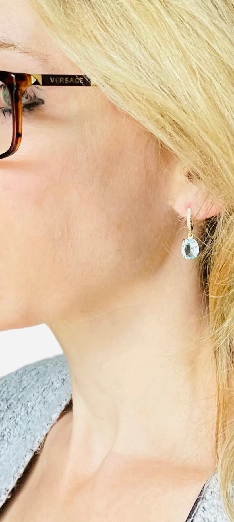 Citrine Huggies sold by Amelia Rose Design product image thumbnail 2