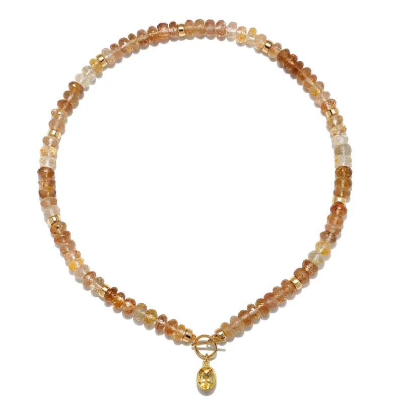 New! Imperial Topaz Collar Necklace sold by Amelia Rose Design