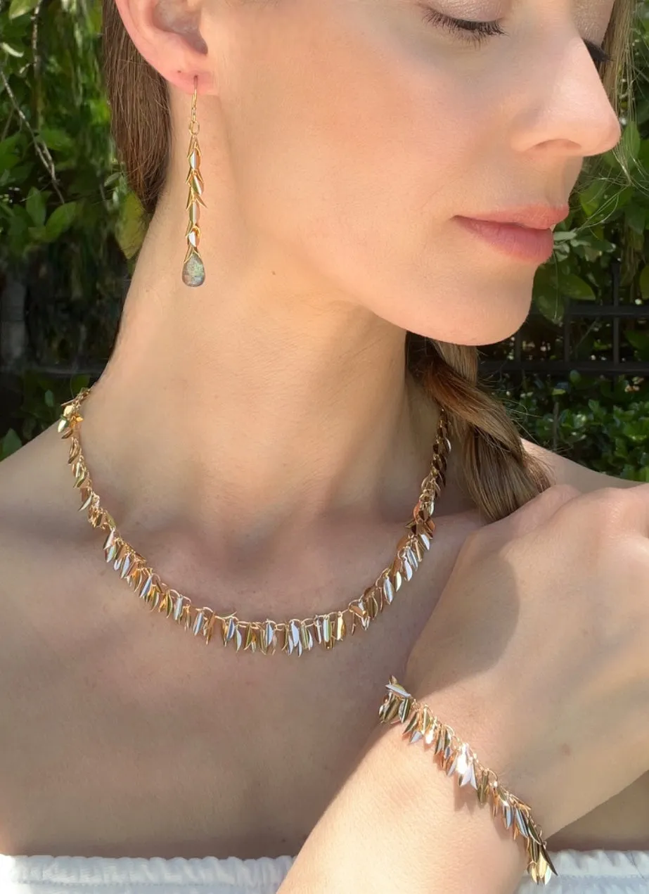 New! Fall Leaves Necklace sold by Amelia Rose Design product image thumbnail 2