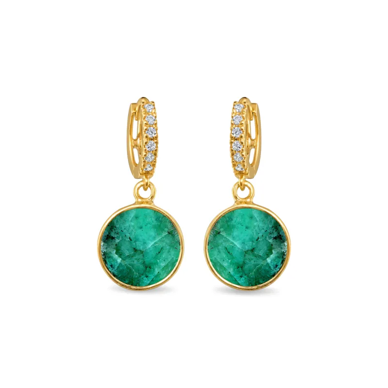 New! Coin Huggies - Malachite sold by Amelia Rose Design