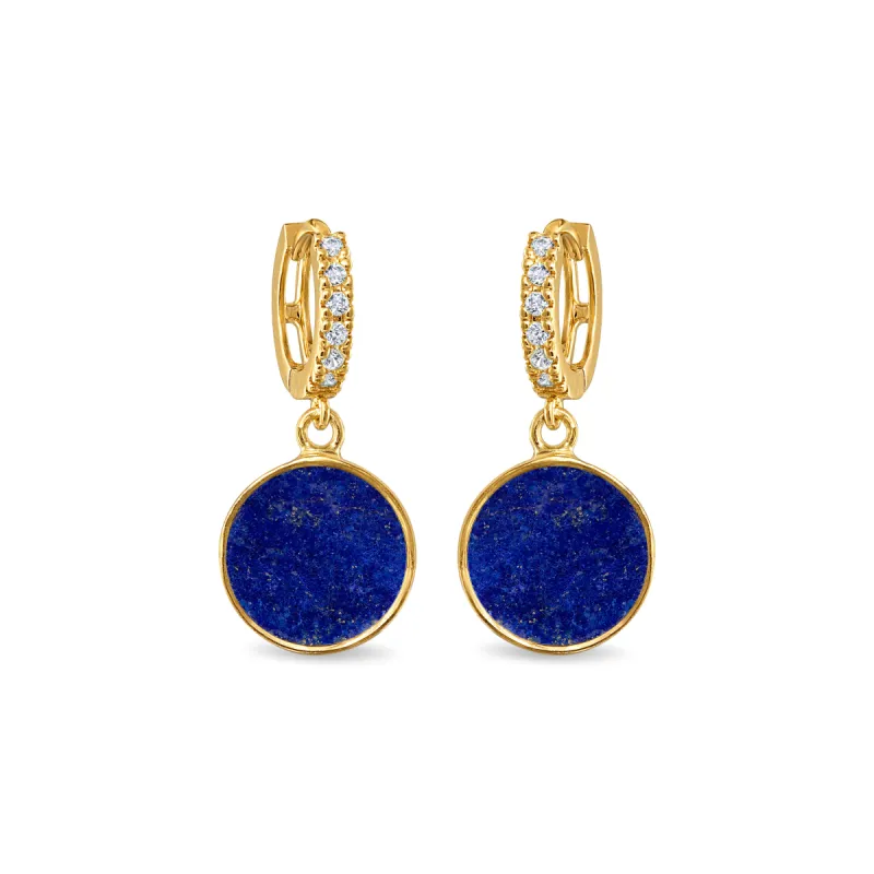 Coin Huggies - Lapis sold by Amelia Rose Design