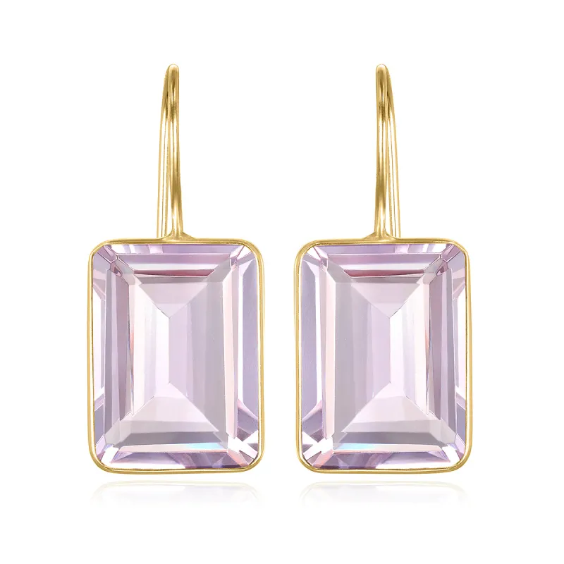 Emerald Cut Valencia-Blush Gold sold by Amelia Rose Design