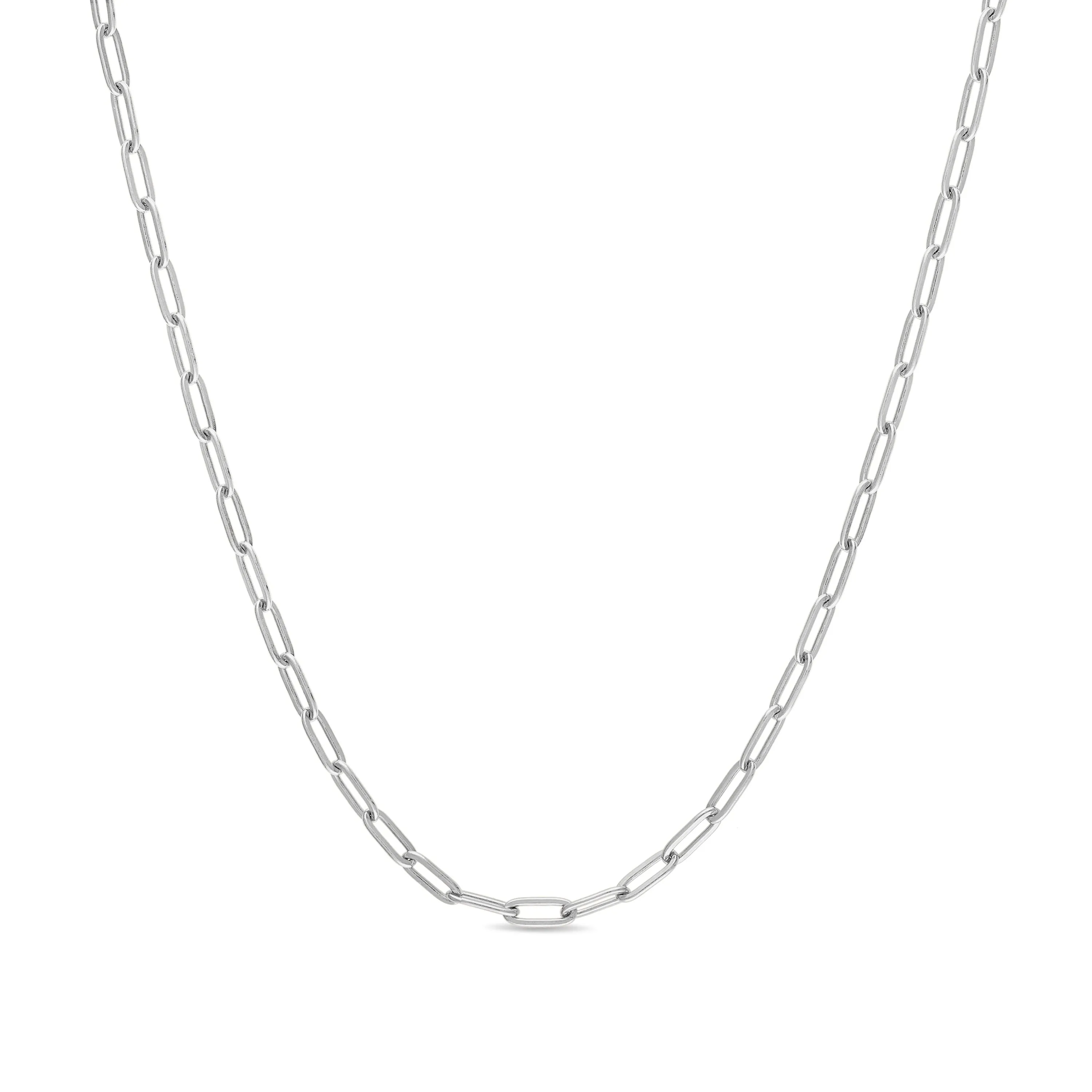 New! Statement Paperclip Necklace-Gold & Silver sold by Amelia Rose Design product image thumbnail 3