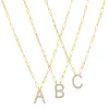 New! Grand Diamond Initial Necklace- All Letters Sterling Silver sold by Amelia Rose Design