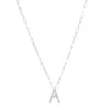 New! Grand Diamond Initial Necklace- All Letters Sterling Silver sold by Amelia Rose Design