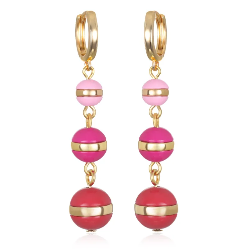 Triple Drop Huggies - Pink sold by Amelia Rose Design