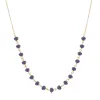Rondelle Layering Necklace - Iolite sold by Amelia Rose Design