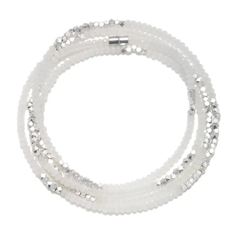 White Shimmer Wrap sold by Amelia Rose Design