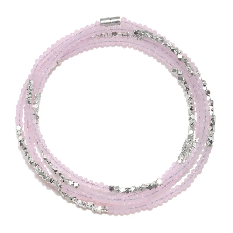 Light Pink Shimmer Wrap sold by Amelia Rose Design