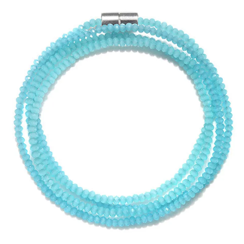 Light Aqua Quartz Wrap sold by Amelia Rose Design