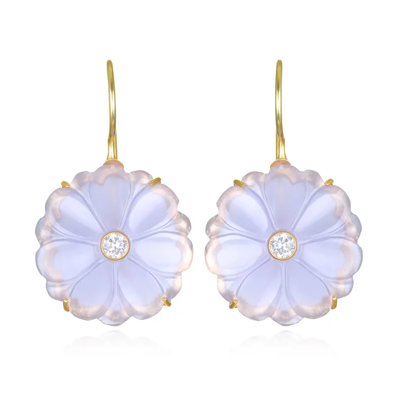 New! Magnolia Earring-Fig sold by Amelia Rose Design