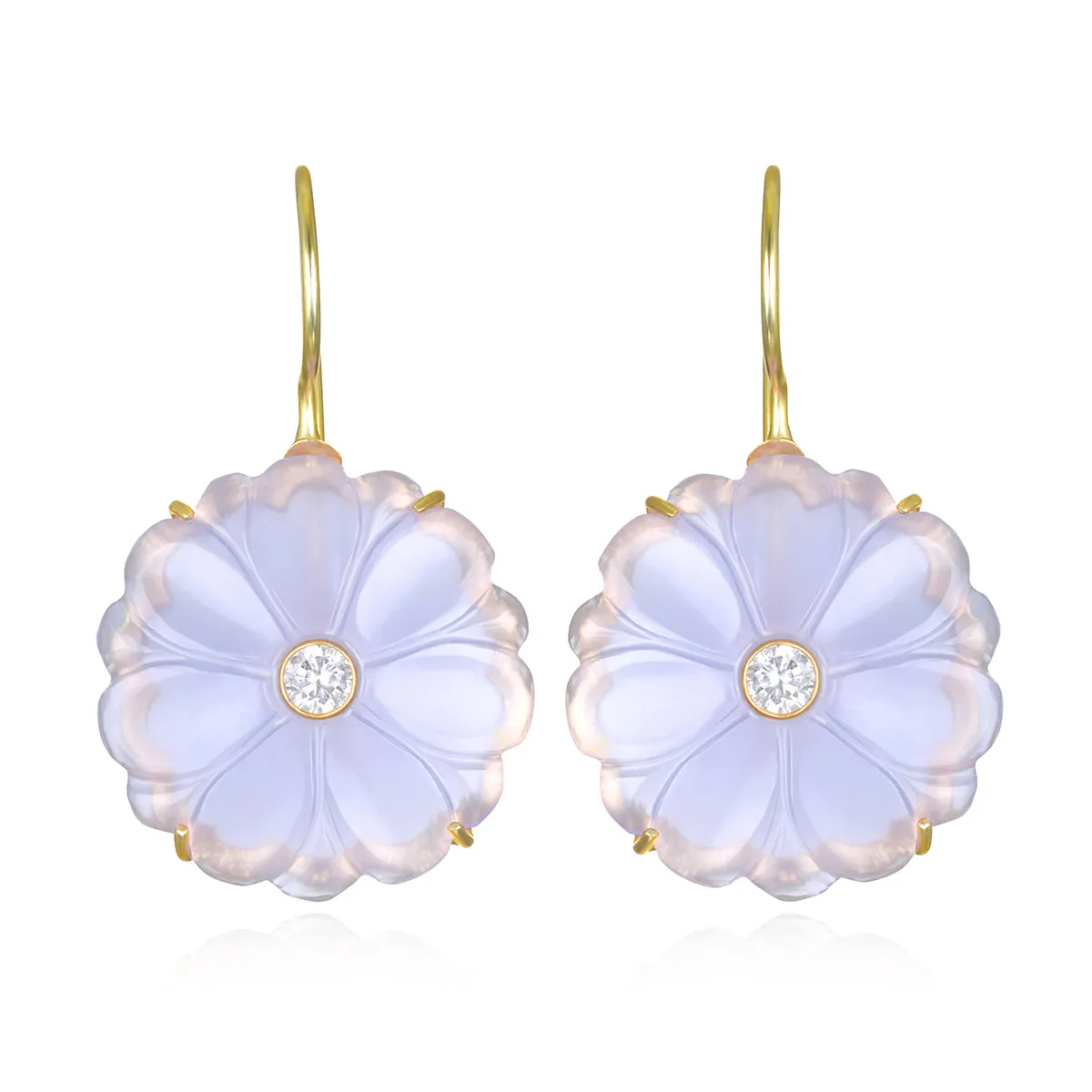 New! Magnolia Earring-Fig sold by Amelia Rose Design
