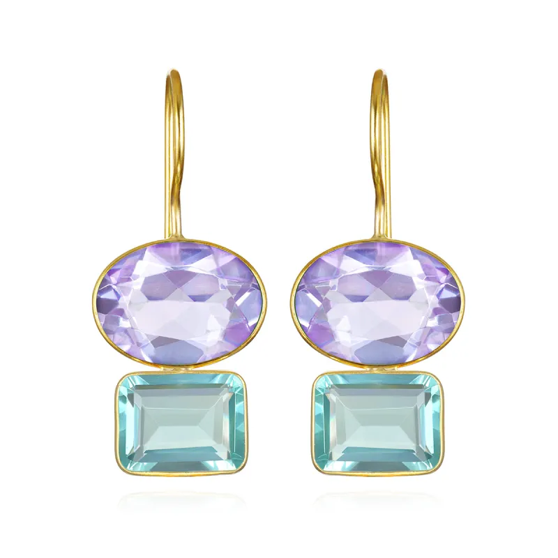 New!  Double Valencia-Lilac & Sky Blue sold by Amelia Rose Design