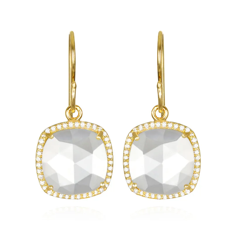 New! Paris Cushion Cut-Clear Gold sold by Amelia Rose Design