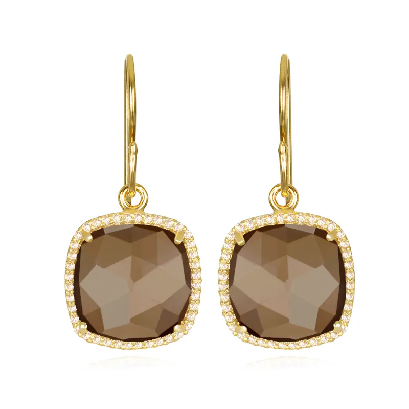 New! Paris Cushion Cut-Smoky sold by Amelia Rose Design