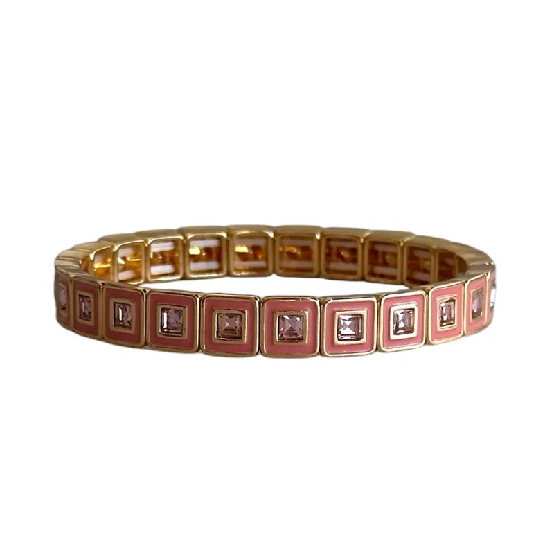 New! Athens Bracelet-Pink sold by Amelia Rose Design