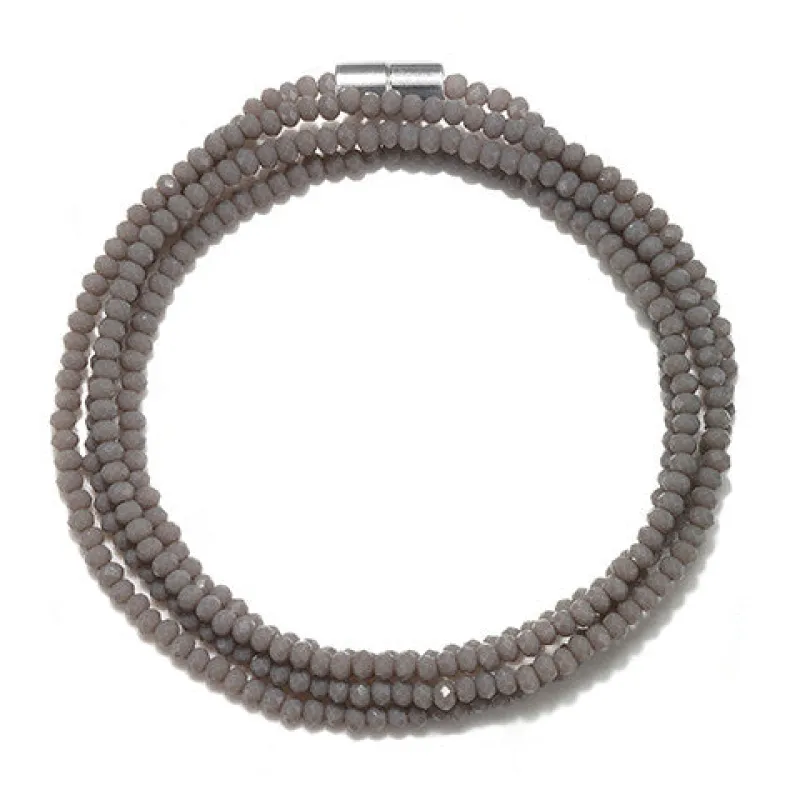 Gray Quartz Wrap sold by Amelia Rose Design