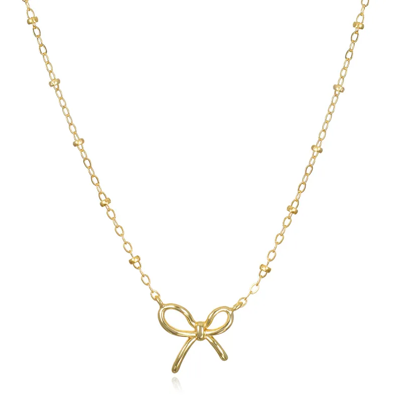 New!  Bow Necklace sold by Amelia Rose Design