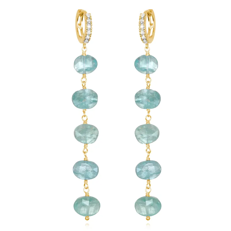 New!  Long Huggies-Kyanite sold by Amelia Rose Design