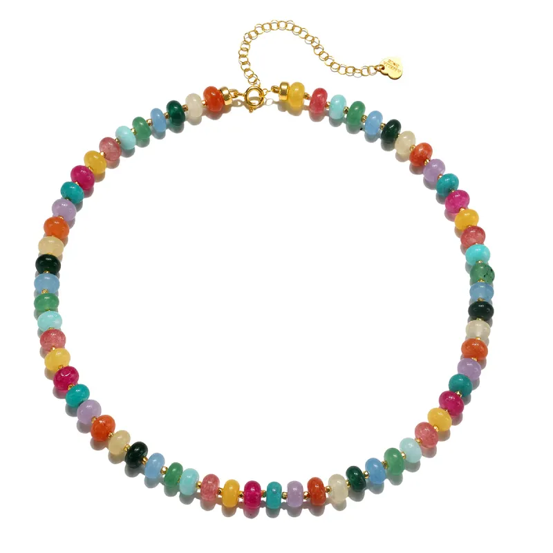 Rainbow Sparkle Necklace sold by Amelia Rose Design
