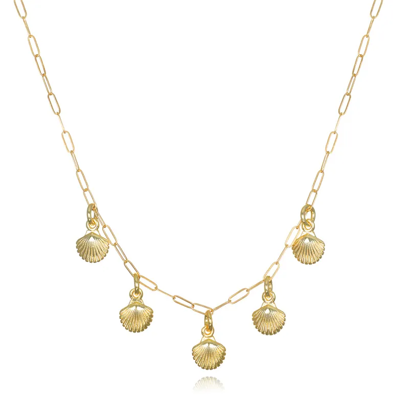 Shell Dangle Necklace sold by Amelia Rose Design
