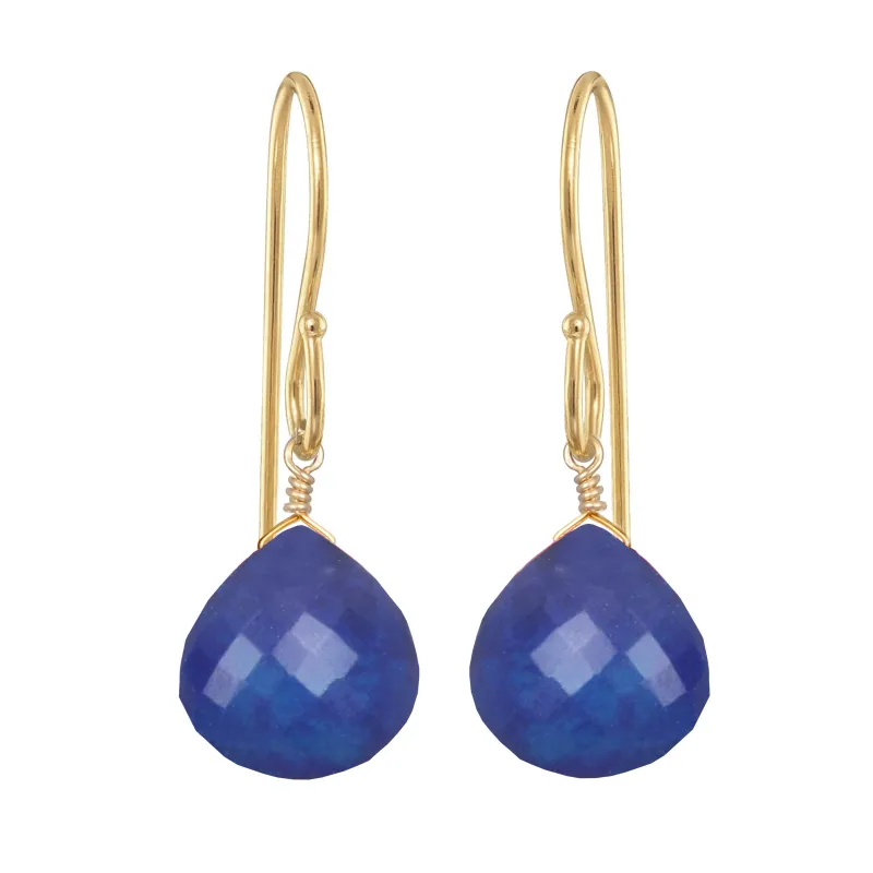 New! Briolette Dangles-Lapis sold by Amelia Rose Design