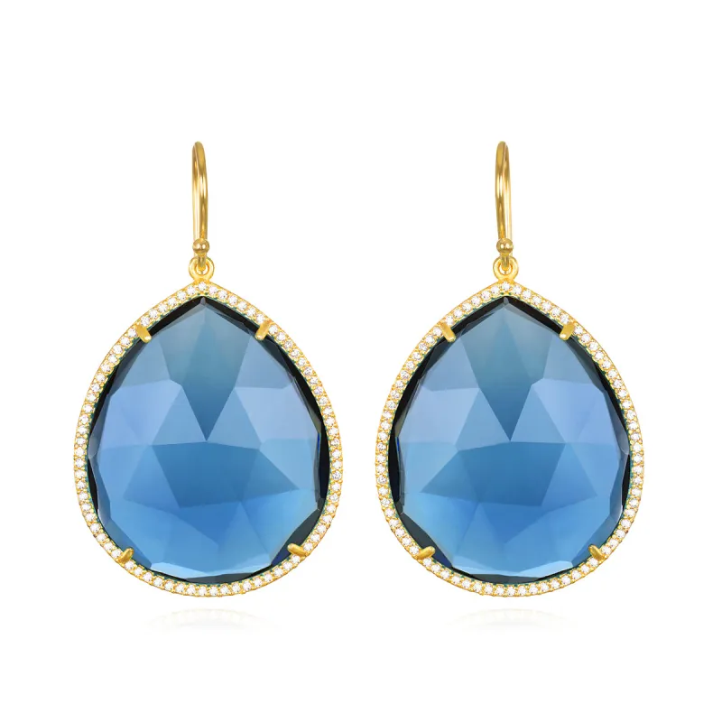 Paris Grand Teardrop Sapphire sold by Amelia Rose Design