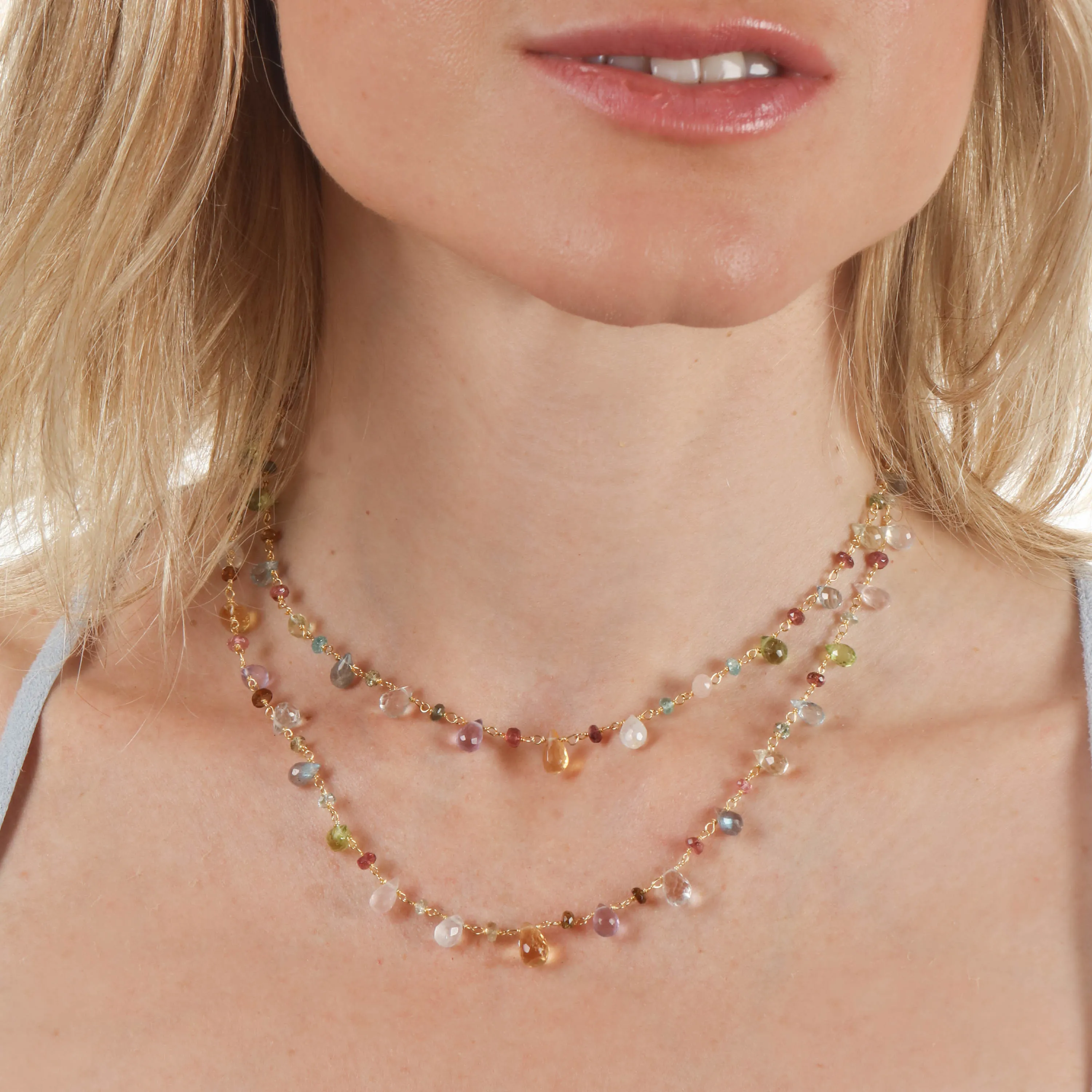 Wildflower Topaz Necklace sold by Amelia Rose Design product image thumbnail 2