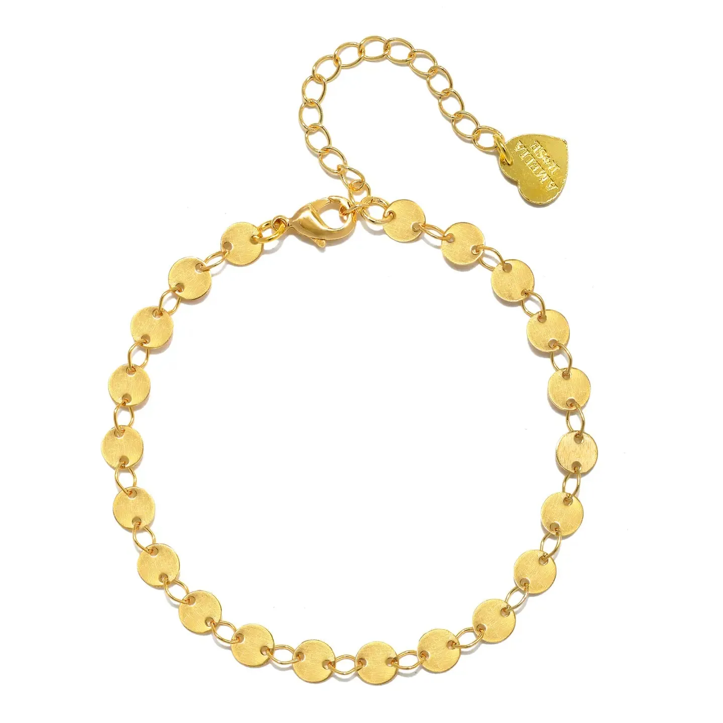 Golden Coin Bracelet sold by Amelia Rose Design