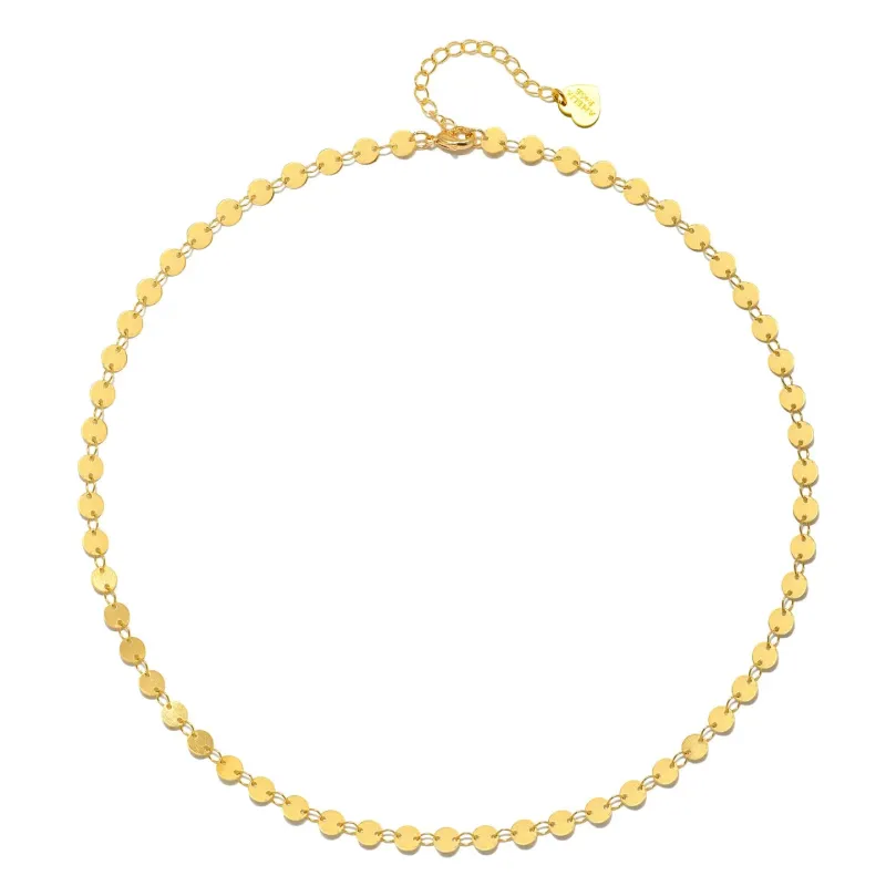 Golden Coin Necklace sold by Amelia Rose Design