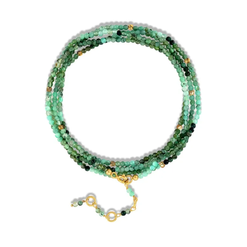 New! Gemstone Sparkle Wrap-Emerald sold by Amelia Rose Design