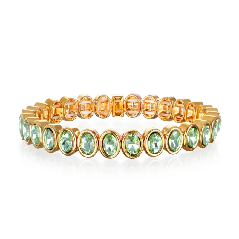 New!  Framed Oval Bracelet-Green sold by Amelia Rose Design