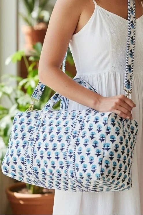 Tulip Quilted Duffel Bag sold by Amelia Rose Design product image thumbnail 3