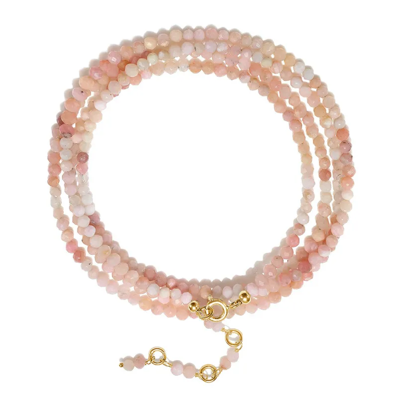 New! Gemstone Wrap-Pink Opal sold by Amelia Rose Design
