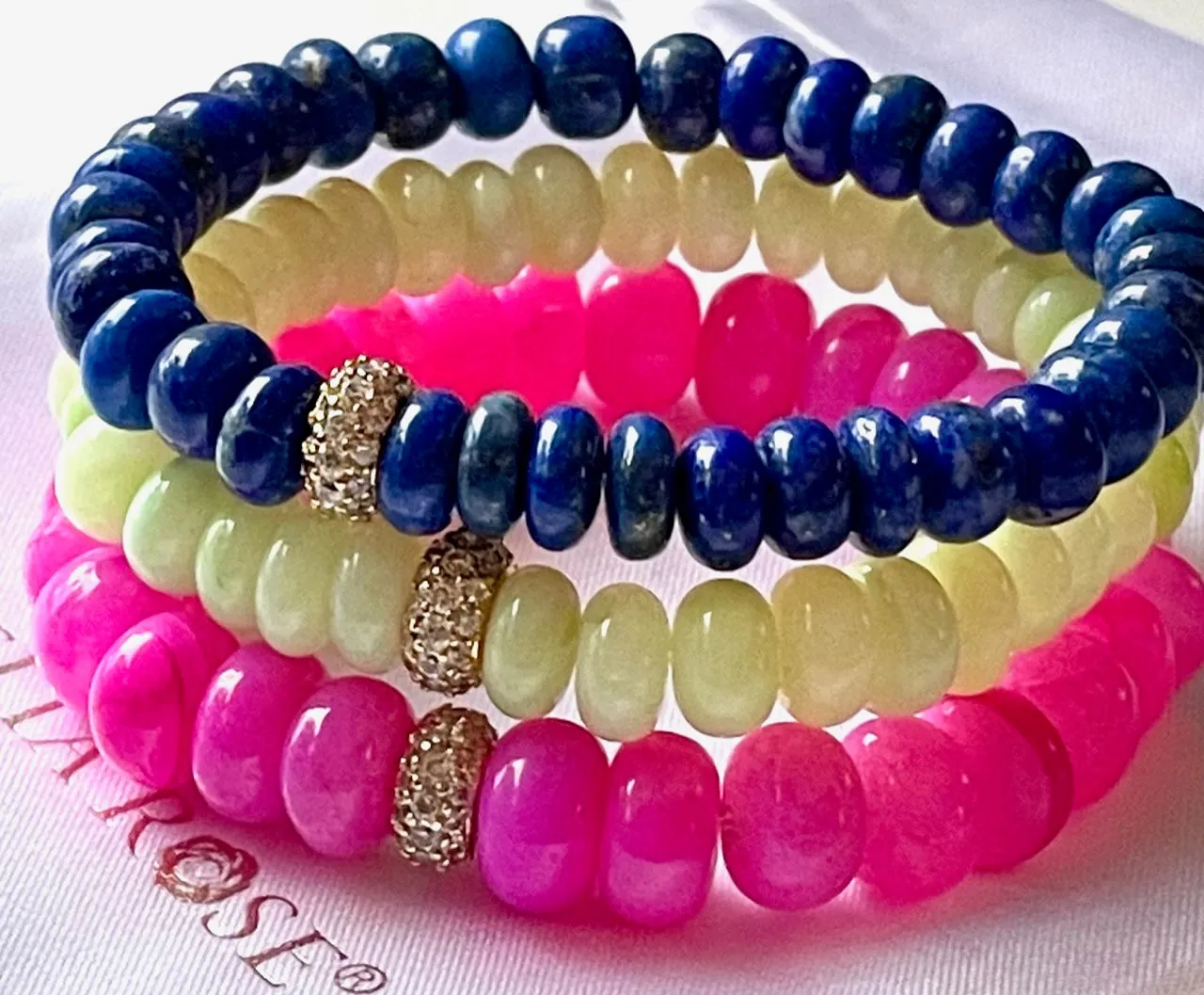Lapis Sparkle Bracelet sold by Amelia Rose Design product image thumbnail 3