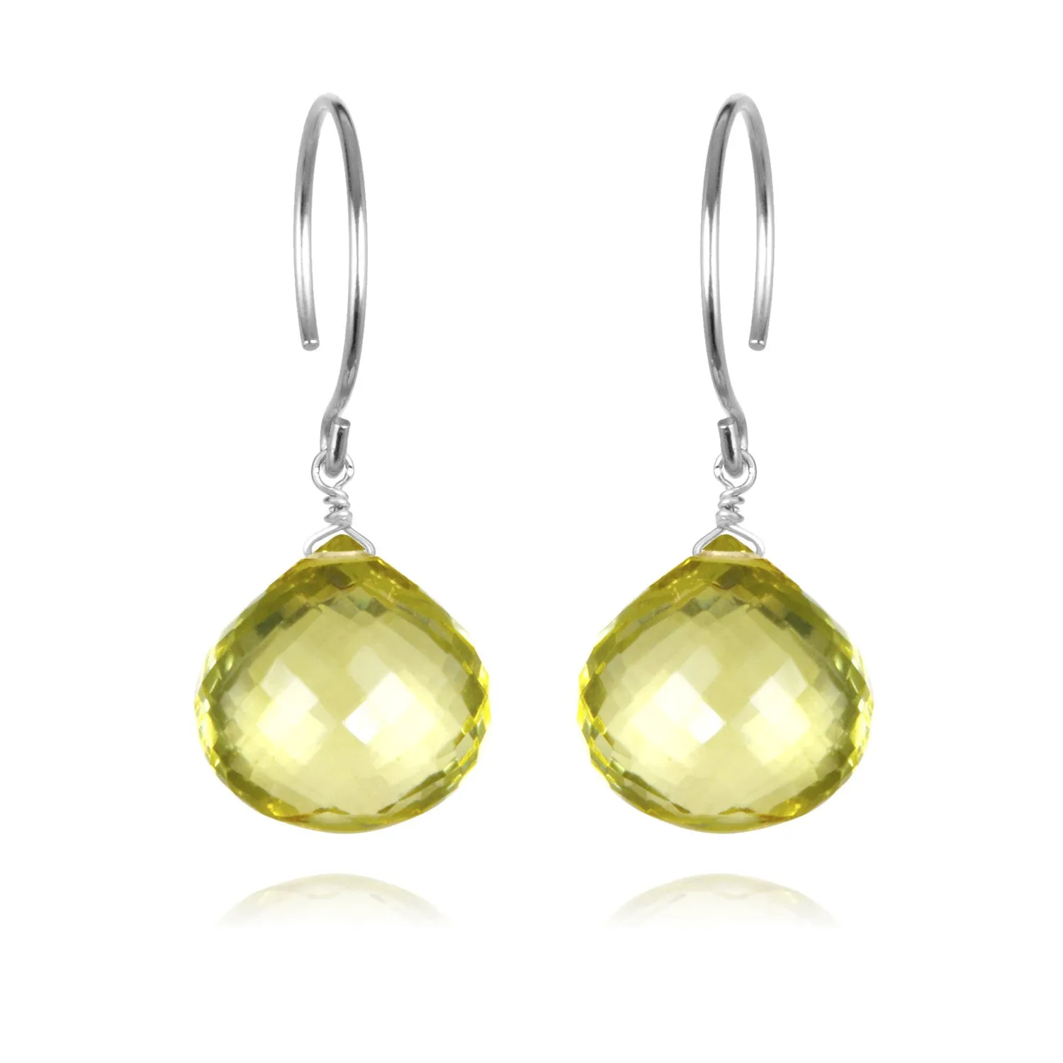 Catherine Earring-Lemon Quartz sold by Amelia Rose Design product image thumbnail 2