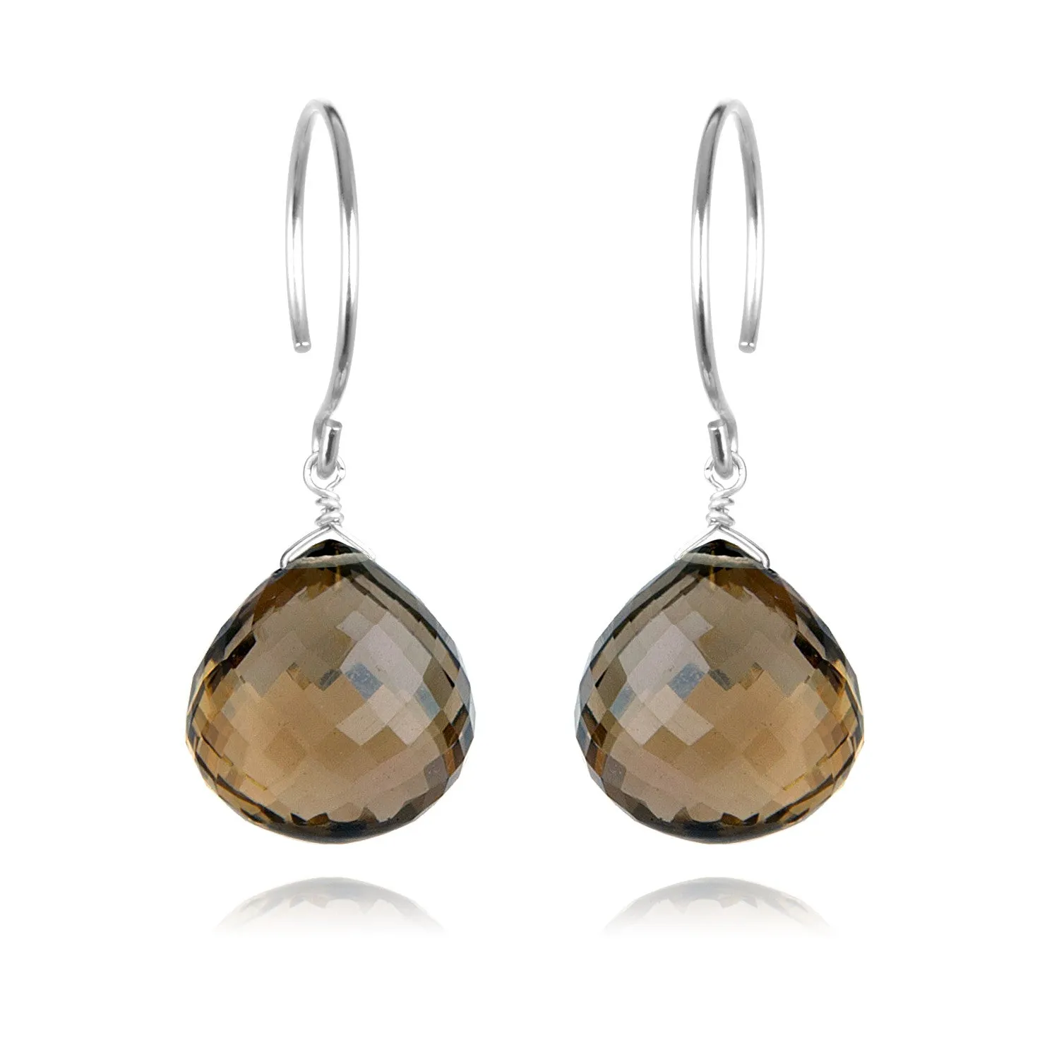 Catherine Earring-Smoky Quartz sold by Amelia Rose Design product image thumbnail 2