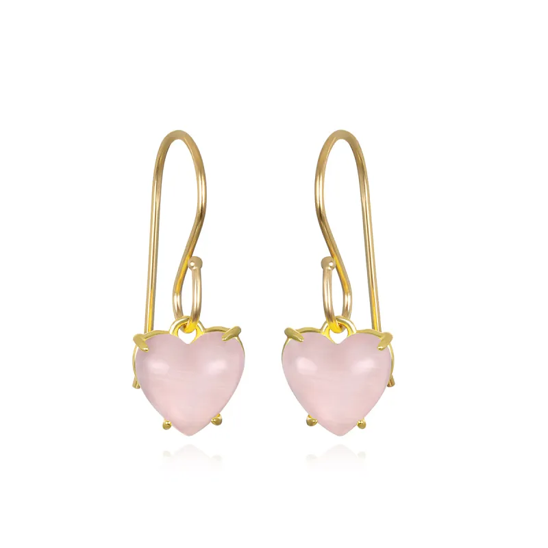 New! Sweet Heart Dangles-Pink sold by Amelia Rose Design