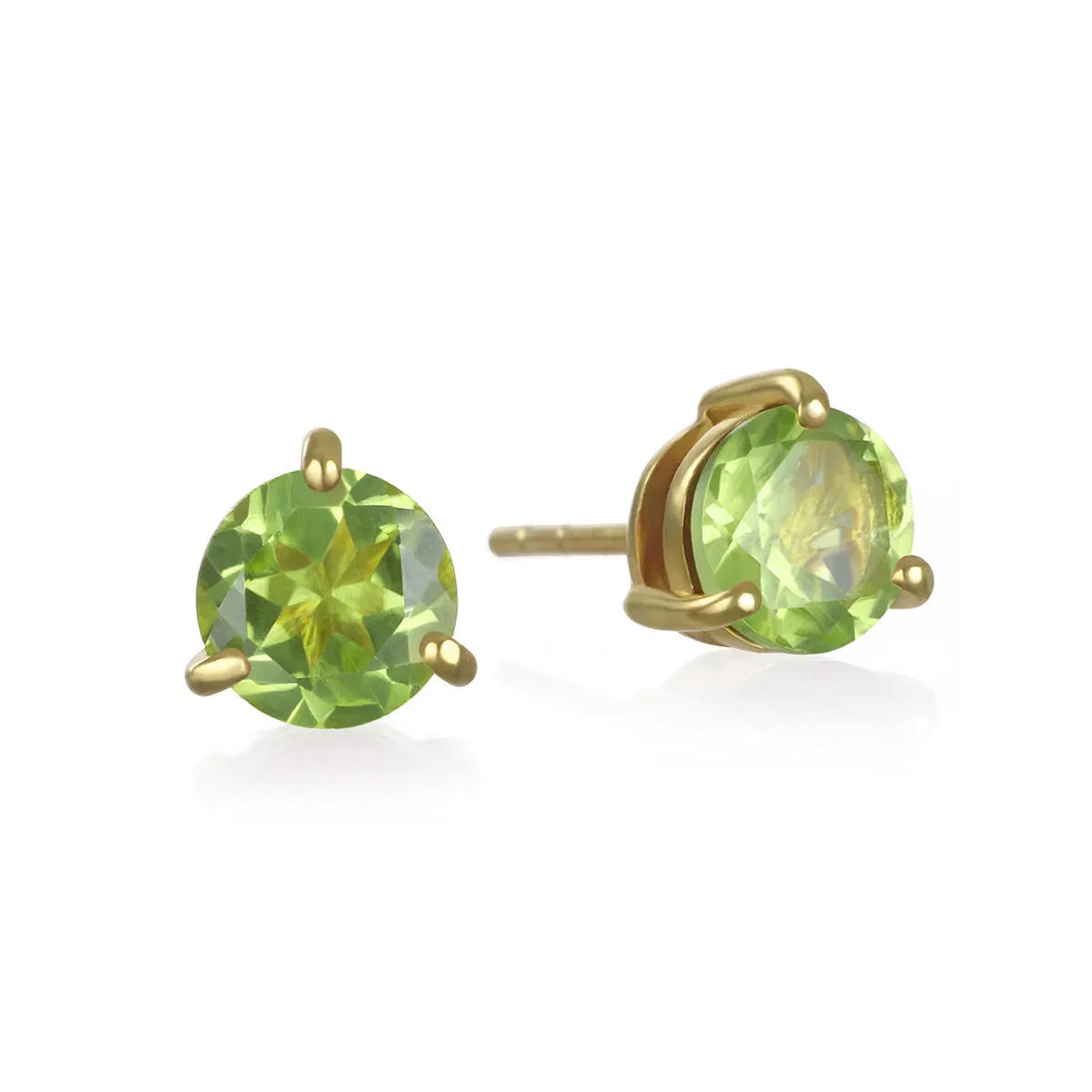 Birthstone Earring-August Peridot sold by Amelia Rose Design