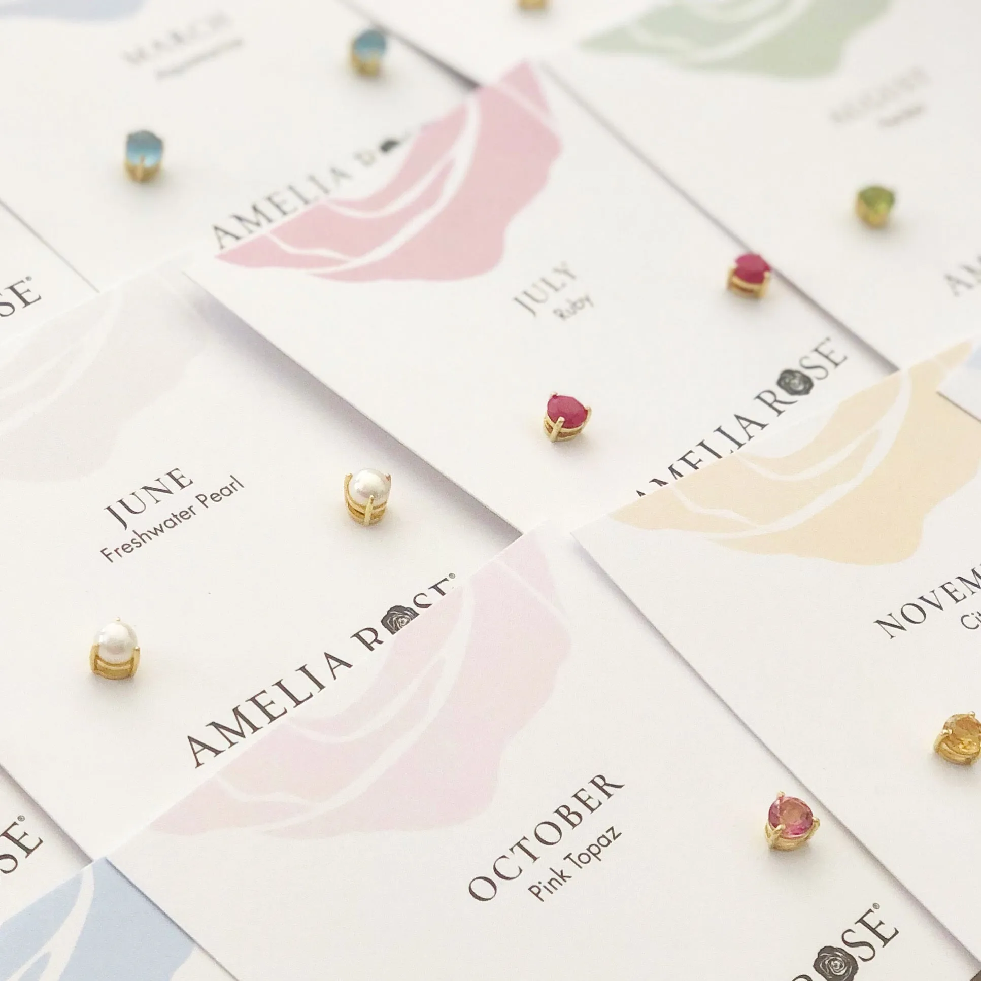 Birthstone Earring-August Peridot sold by Amelia Rose Design product image thumbnail 3