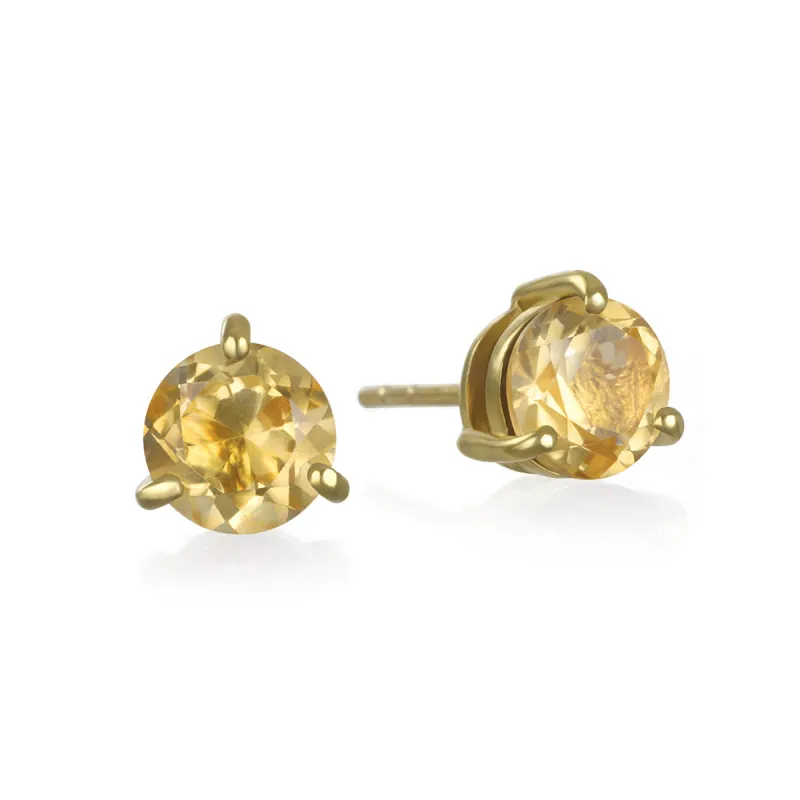 Birthstone Earring-November Citrine sold by Amelia Rose Design