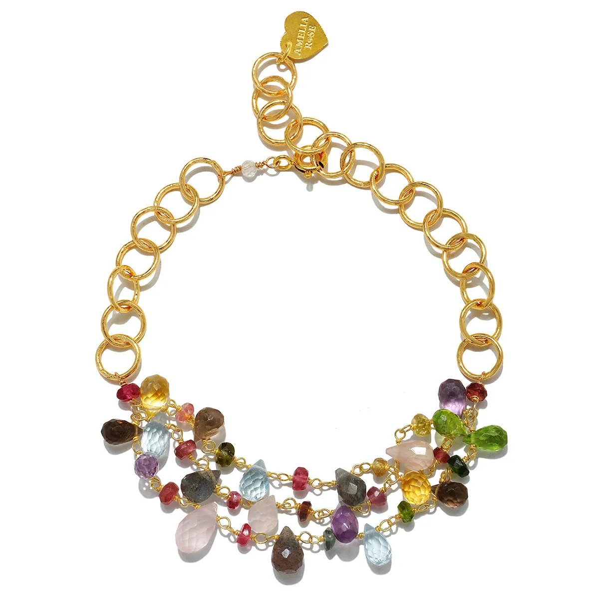 Wildflower Layered Bracelet sold by Amelia Rose Design