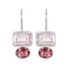 Valencia Earring-Blush & Rose Silver sold by Amelia Rose Design