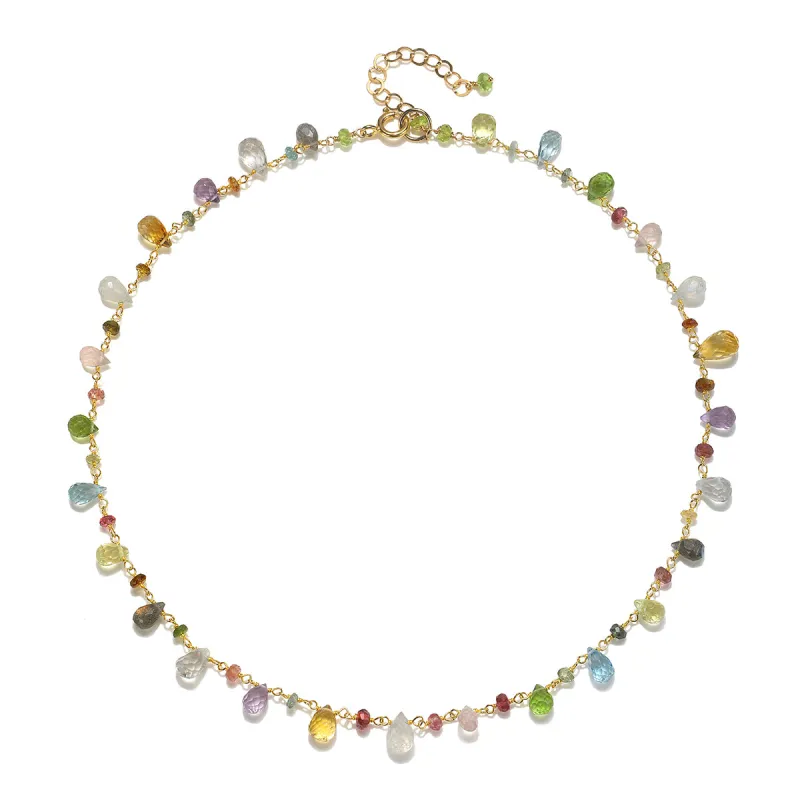 Wildflower Choker-Gold sold by Amelia Rose Design